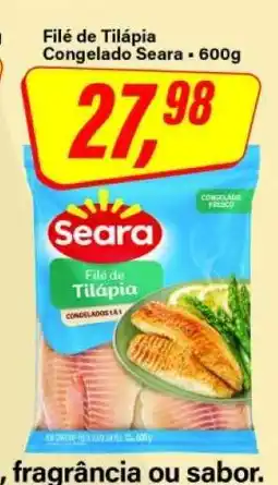 Rede Supermarket Filé de Tilápia Congelado Seara oferta