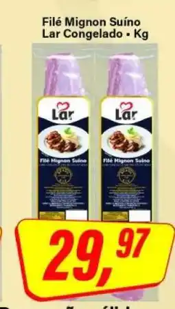 Rede Supermarket Filé Mignon Suíno Lar Congelado oferta
