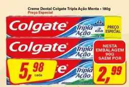 Rede Supermarket Creme Dental Colgate Tripla Ação Menta oferta