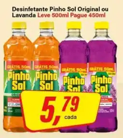 Rede Supermarket Desinfetante Pinho Sol Original ou Lavanda oferta