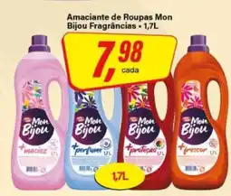 Rede Supermarket Amaciante de Roupas Mon Bijou Fragrâncias oferta