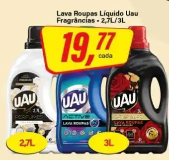 Rede Supermarket Lava Roupas Líquido Uau oferta