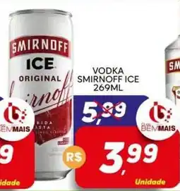 Supermercado Bem Barato Vodka smirnoff ice oferta