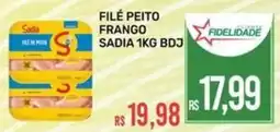 Calvi Supermercados Filé peito frango sadia oferta