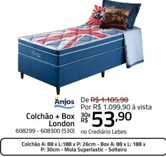 Anjos Colchao + Box London