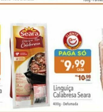 Supermercados Condor Linguiça calabresa seara oferta