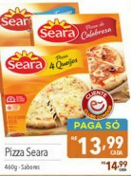 Supermercados Condor Pizza seara oferta