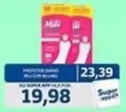 Supermercados Queiroz Protetor íntimo mull oferta