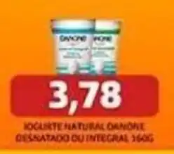 Supermercados Queiroz Iogurte natural danone desnatado ou integral oferta