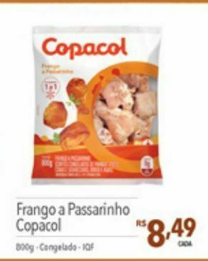 Supermercados Condor Frango a passarinho copacol oferta