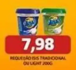 Supermercados Queiroz Requeijão isis tradicional ou light oferta