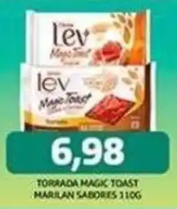 Torrada magic toast marilan sabores