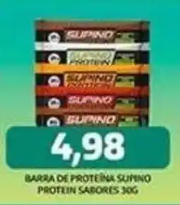 Supermercados Queiroz Barra de proteína supino oferta