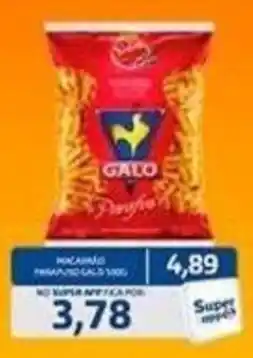 Supermercados Queiroz Macarrão prato galo oferta