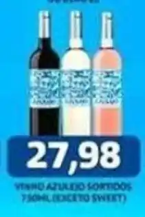 Supermercados Queiroz vinho azulejo sortidos oferta