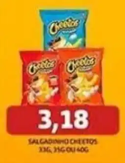 Supermercados Queiroz Salgadinho cheetos oferta