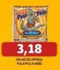 Supermercados Queiroz Milho de pipoca pula pula oferta