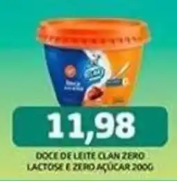 Supermercados Queiroz Doce de leite clan zero lactose e zero açucar oferta
