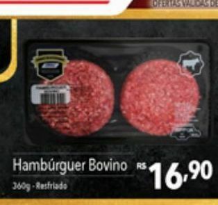Supermercados Condor Hambúrguer bovino oferta