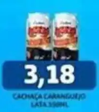 Supermercados Queiroz Cachaça Caranguejo oferta