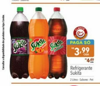 Supermercados Condor Refrigerante sukita oferta
