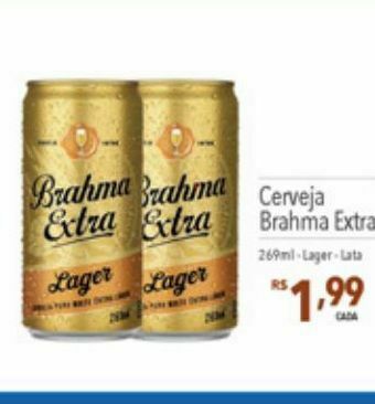 Supermercados Condor Cerveja brahma extra oferta
