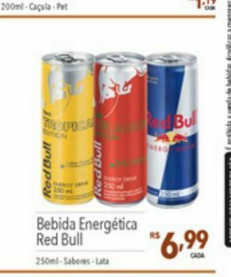 Supermercados Condor Bebida energetica red bull oferta
