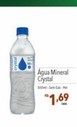 Supermercados Condor Agua mineral crystal oferta
