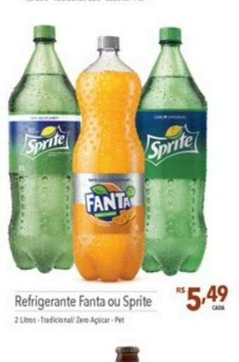 Supermercados Condor Refrigerante fanta ou sprite oferta