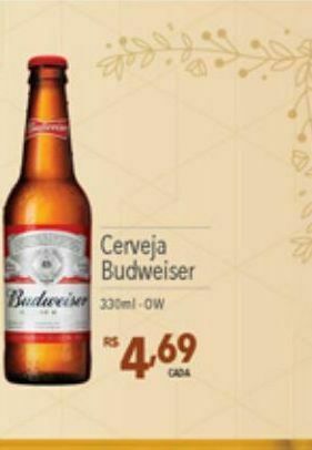Supermercados Condor Cerveja budweiser oferta