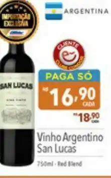 Vinhos argentino san lucas