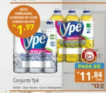 Supermercados Condor Conjunto ypê oferta