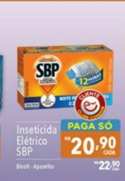 Supermercados Condor Inseticida eletrico sbp oferta