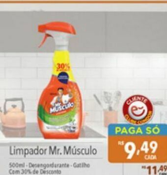 Supermercados Condor Limpador mr. músculo oferta