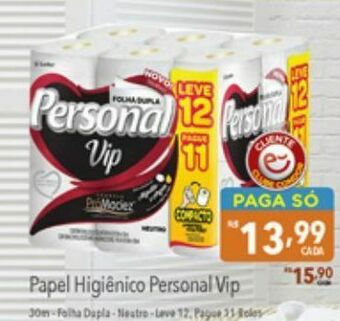 Supermercados Condor Papel higiênico personal vip oferta