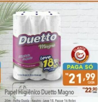 Supermercados Condor Papel higiênico duetto magno oferta