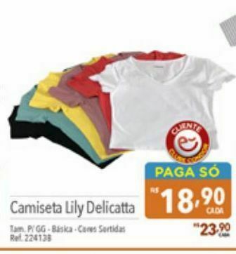 Camiseta lily delicatta