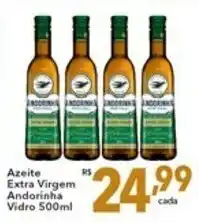 Azeite Extra Virgem Andorinha Vidro 500ml