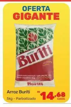 Gigante Atacadista Arroz buriti 5kg oferta