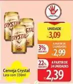 Atacadão Crystal - cerveja oferta