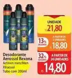 Atacadão Rexona - desodorante aerossol oferta