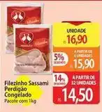 Atacadão Perdigão - filezinho sassami congelado oferta