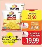 Atacadão Aurora - batata pre-frita congelada oferta