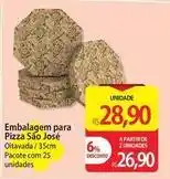 Atacadão Pacote - embalagem para pizza sao josé oferta