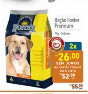 Supermercados Condor Ração foster premium oferta