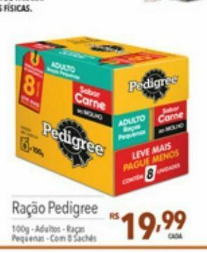 Supermercados Condor Ração pedigree oferta