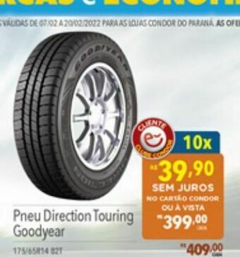 Supermercados Condor Pneu direction touring goodyear oferta