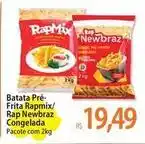 Atacadão Pacote - batata pré- frita rapmix/ rap newbraz congelada oferta