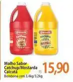 Atacadão Calcuta - molho sabor catchup/mostarda oferta