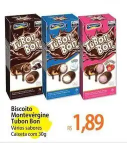 Atacadão Sabores - biscoito montevergine tubon bon oferta